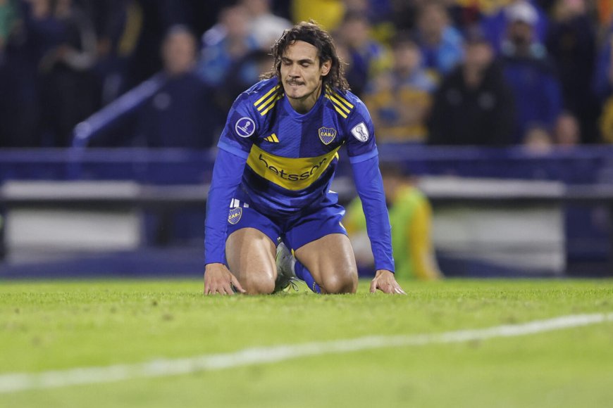 Cavani se lesionó y se pierde el clásico ante River