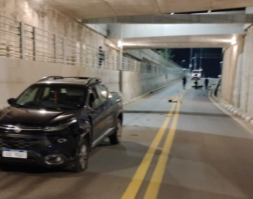 Siniestro de tránsito fatal en el Túnel de calle Zorrilla
