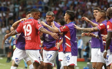 Copa Libertadores: Nacional derrotó 3-1 a Bahia y se mete en la pelea
