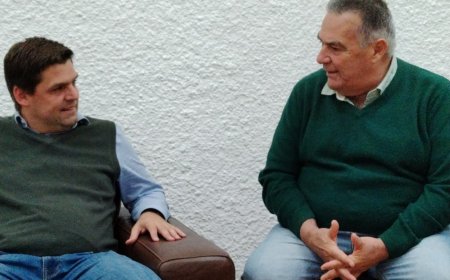 Transición en la Intendencia de Durazno: Vidalín recibió al electo Felipe Algorta