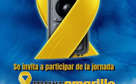 Durazno se suma a la campaña 'Mayo Amarillo' por un tránsito más seguro
