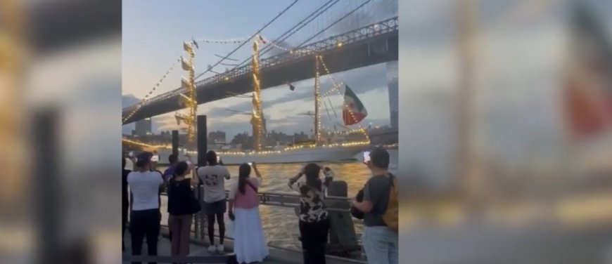 Al menos dos muertos y 20 heridos al chocar un buque escuela mexicano contra el Puente de Brooklyn