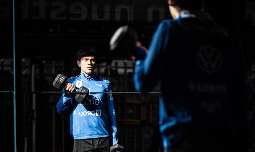 La Selección comenzó la semana de entrenamientos con cuatro jugadores