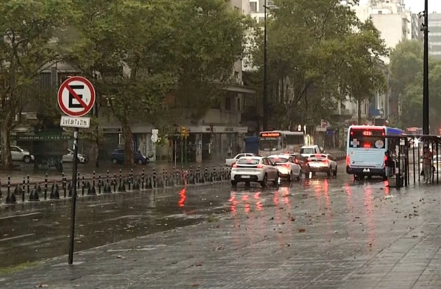 Lluvias, tormentas y desplome de la temperatura, con muy bajas sensaciones térmicas