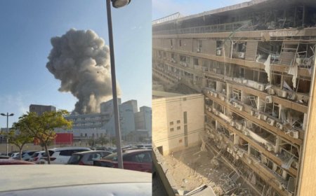 Máxima tensión: misiles de Irán alcanzaron hospital en Israel y califican a su líder como 'cobarde dictador'