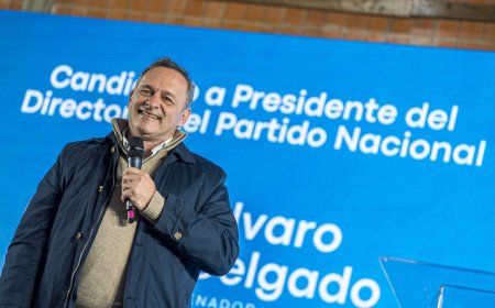 Álvaro Delgado fue elegido presidente del Directorio del Partido Nacional