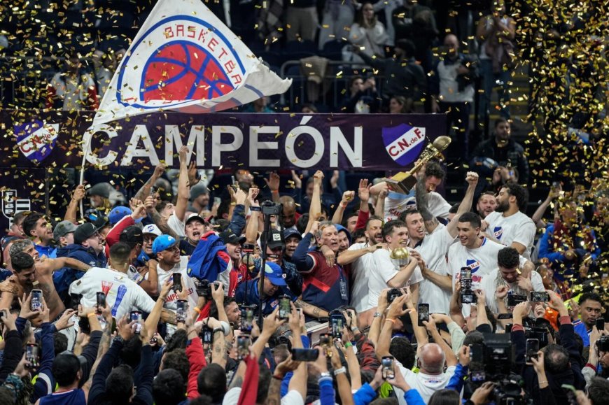 Nacional campeón de la Liga Uruguaya de Básquetbol