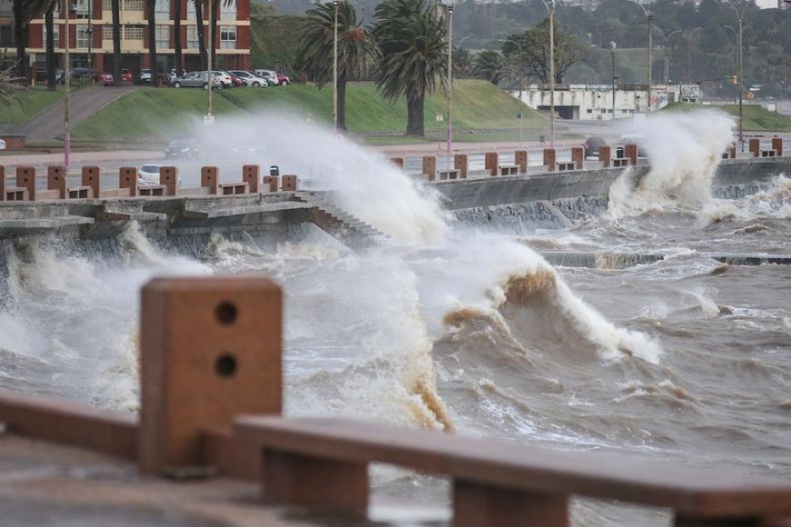 Inumet advierte que continuará el frío pero el viento comenzará a amainar a partir de la madrugada del martes