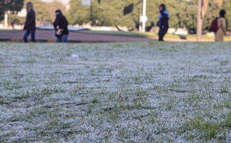 Mucho frío: jueves húmedo con temperaturas mínimas de hasta -4°C en varios puntos del país