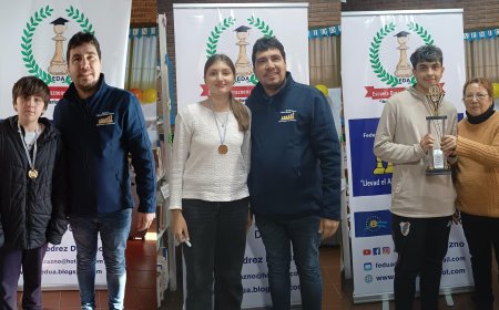 Se realizó la 3.ª Copa Duraznense de Ajedrez