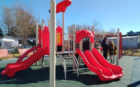 Nuevo espacio de juegos infantiles quedó habilitado en barrio Varona de Durazno