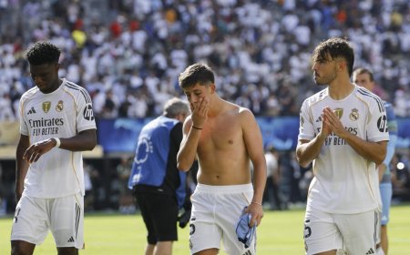 PSG aplastó al Real Madrid y se metió en la final del Mundial de Clubes