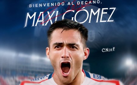 Nacional hizo oficial las llegadas de Maxi Gómez y Matías De Los Santos