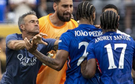 Mundial de Clubes: ¿Qué dijo Luis Enrique de su agresión al brasileño João Pedro?