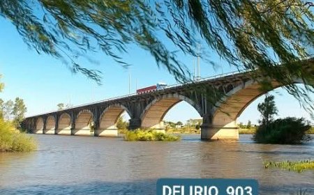 Operativo de búsqueda en el Río Negro tras presunto salto desde el Puente Centenario en Paso de los Toros