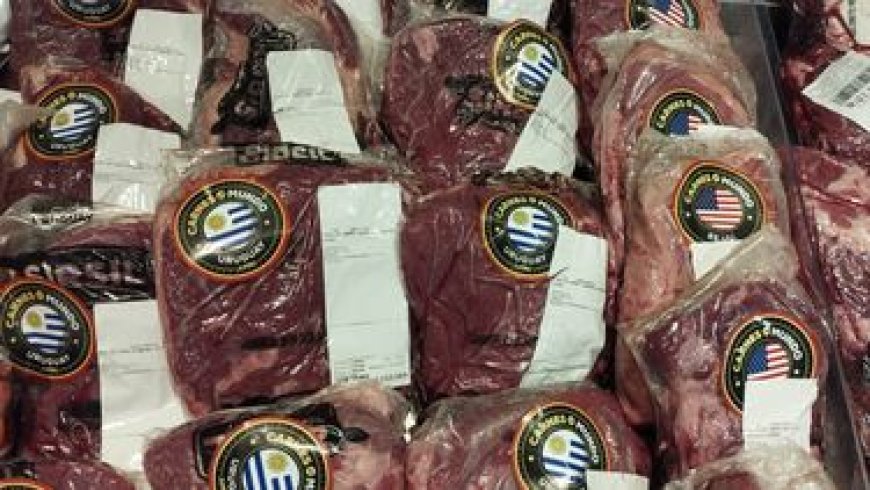 Uruguay exportó su carne a Estados Unidos un 19,2% más cara