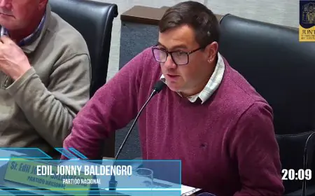 Baldenegro pidió cartelería vial en rutas 6 y 14 y advirtió sobre la falta de deporte en el interior