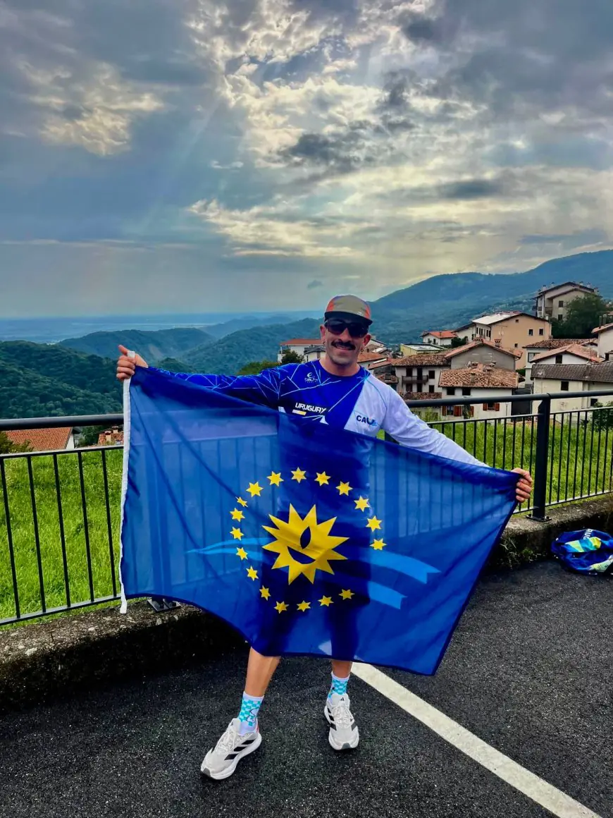 El duraznense Claudio Neira representa a Uruguay en el Mundial de Trail y Montaña en Italia