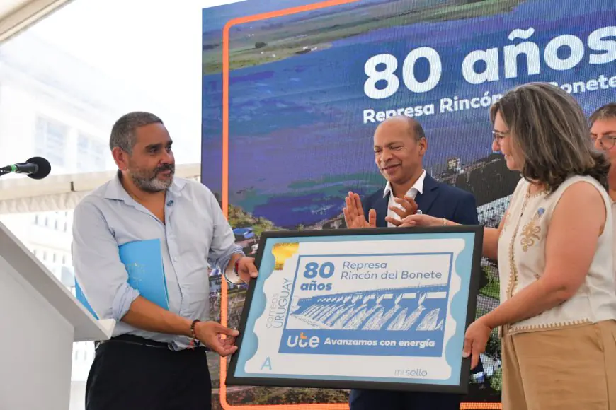 UTE celebró los 80 años de la Central Hidroeléctrica Rincón del Bonete