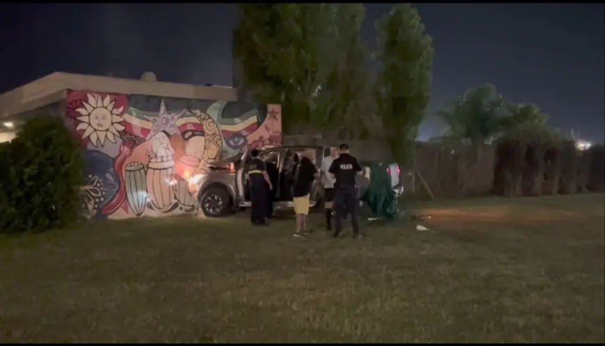 Conductor resultó gravemente herido tras perder el control de su vehículo en zona céntrica