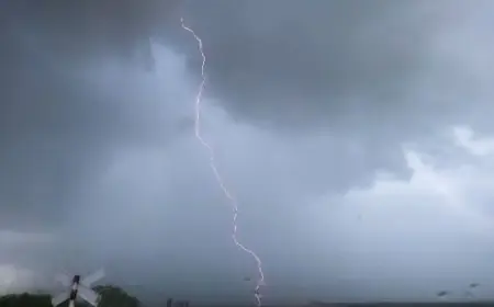 Alerta naranja del Inumet por tormentas severas en el este de país