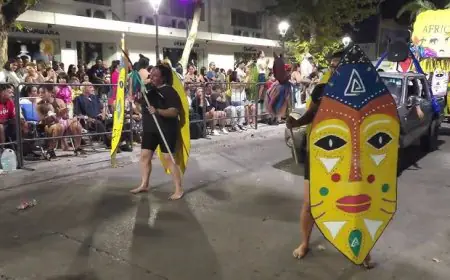 Carnaval de anoche transcurrió sin incidentes; según la policía el operativo de seguridad fue exitoso