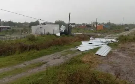 Granizo, ráfagas de más de 110 km/h y evacuados: el temporal golpeó fuerte al interior