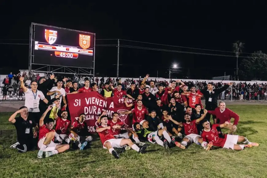 La Roja del Yí recibirá a Colonia en la Final de Ida de la Confederación del Sur