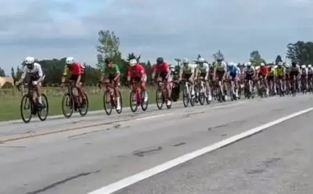 Vuelta Ciclista del Uruguay: pasó por Durazno en la segunda etapa