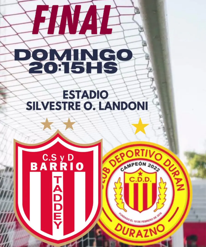 Taddey y Durán definen esta noche el torneo de los barrios en el Landoni