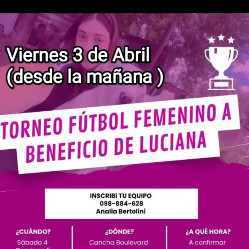 Un viernes para no faltar: la comunidad se une en la cancha por Luciana