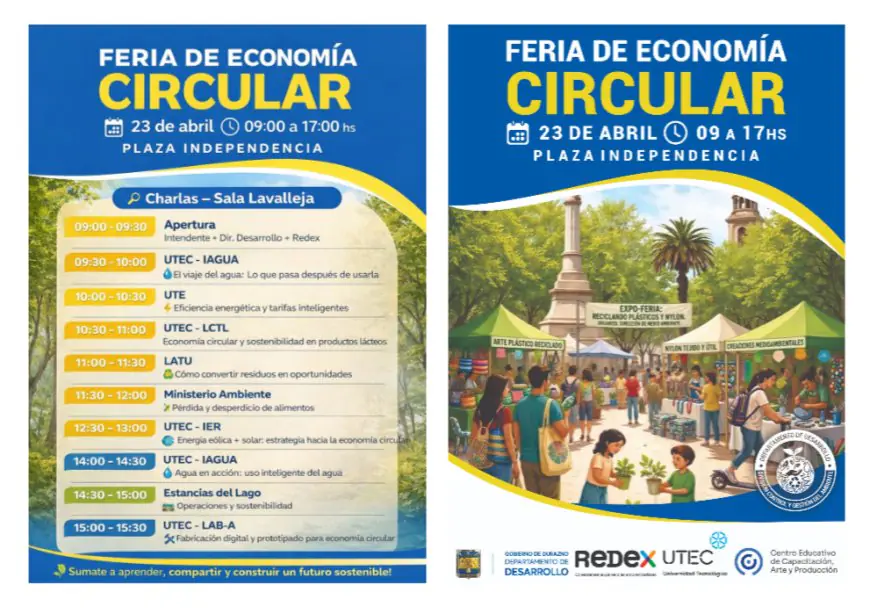 Más de 40 stands, charlas y reciclaje: todo lo que trae la gran Feria de Economía Circular del 23 de abril