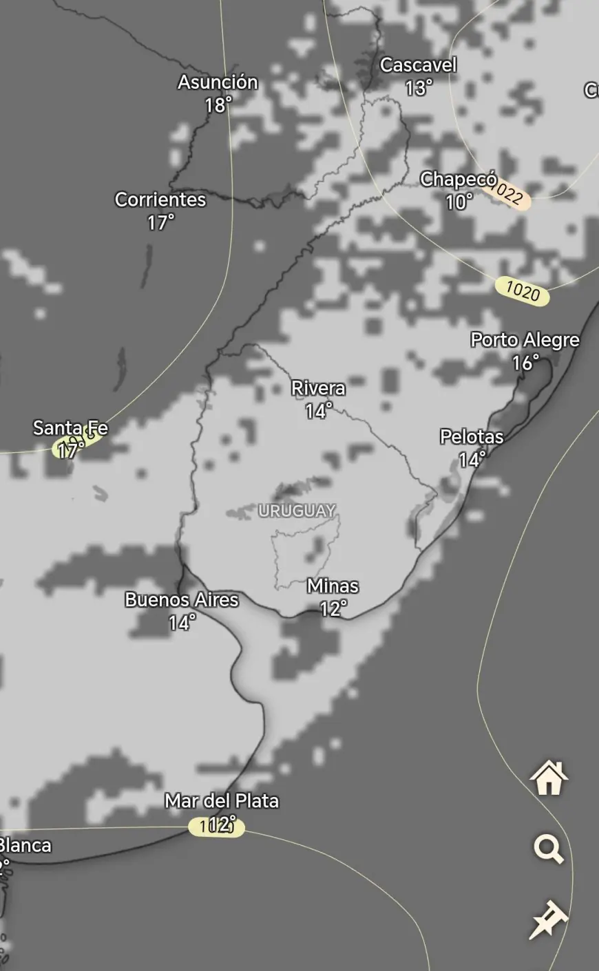 Alerta por densas nieblas: visibilidad reducida en rutas durante la madrugada y mañana del sábado
