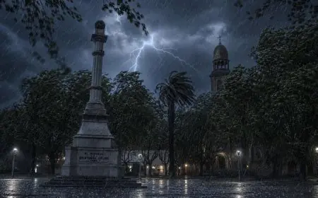 Durazno bajo alerta naranja por tormentas muy fuertes y severas