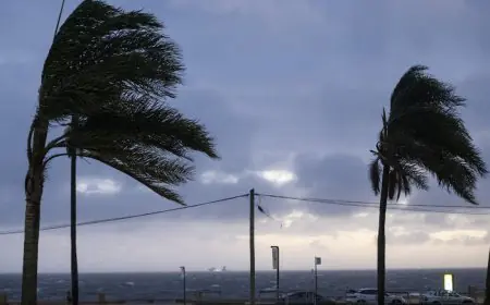 La ciudad de Durazno está bajo alerta amarilla por tormentas y fuertes vientos