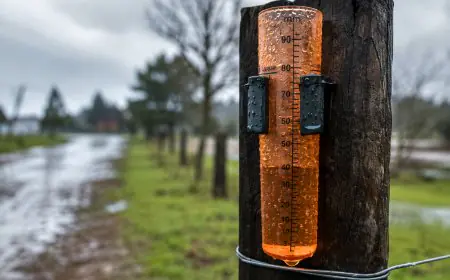 San Jorge registró 28 milímetros y Durazno 24: así fueron las lluvias en el departamento durante las últimas 24 horas