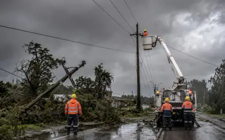 El temporal dejó más de 64.000 servicios sin energía en su peor momento: UTE mantiene un amplio operativo en el país