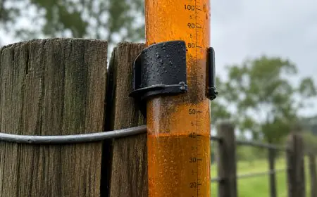 Lluvias en Durazno: se registraron hasta 5 milímetros en varias localidades del departamento