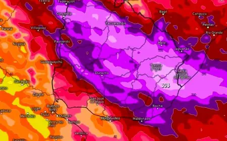 Advierten por varios días de lluvias y tormentas con acumulados que podrían alcanzar los 300 milímetros