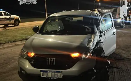 Grave siniestro en Ruta 14: conductor de camioneta dio 1,79 g/l de alcohol tras choque frontal con una moto