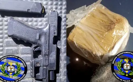 Interceptaron una camioneta con pasta base y un arma requerida por Homicidios: hay cuatro detenidos