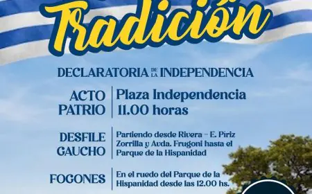Durazno se prepara para vivir un 25 de Agosto entre actos patrios, desfile gaucho y tradición