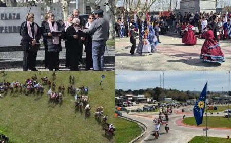 Durazno conmemoró el 201.º aniversario de la Declaratoria de la Independencia con tradición y con gran participación ciudadana