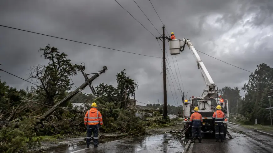 El temporal dejó más de 64.000 servicios sin energía en su peor momento: UTE mantiene un amplio operativo en el país