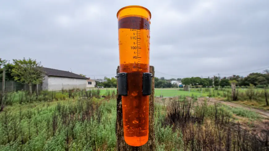La Paloma registró 147 mm y fue el punto con más lluvias en las últimas 24 horas