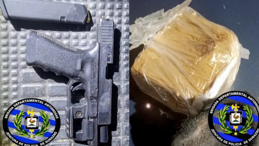 Interceptaron una camioneta con pasta base y un arma requerida por Homicidios: hay cuatro detenidos