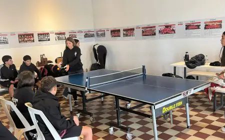 Estudiantes de tres liceos clasificaron a la etapa regional de Tenis de Mesa de los Juegos Deportivos Nacionales