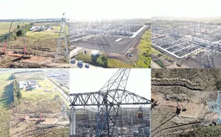 Con la energización de la línea Tacuarembó–Melo, UTE cerró el Anillo del Norte de 500 kV y reforzará el servicio del este y norte del país