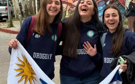 Hockey: jugadoras de Club Cardos de Durazno integran la gira de la Selección del Interior en Chile