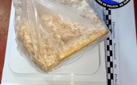 Detenido por intentar ingresar droga a Durazno en transporte público